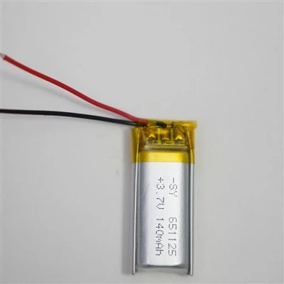 Lithium-Ionen-Polymer-Akku 3,7 V 140 mAh
